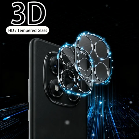 2 шт. 3D-защитное стекло для камеры для Xiaomi Redmi Note 14 15 Pro+ note15 Note14 Pro Plus 5G Red mi Note14Pro 15 4G Задняя пленка для объектива