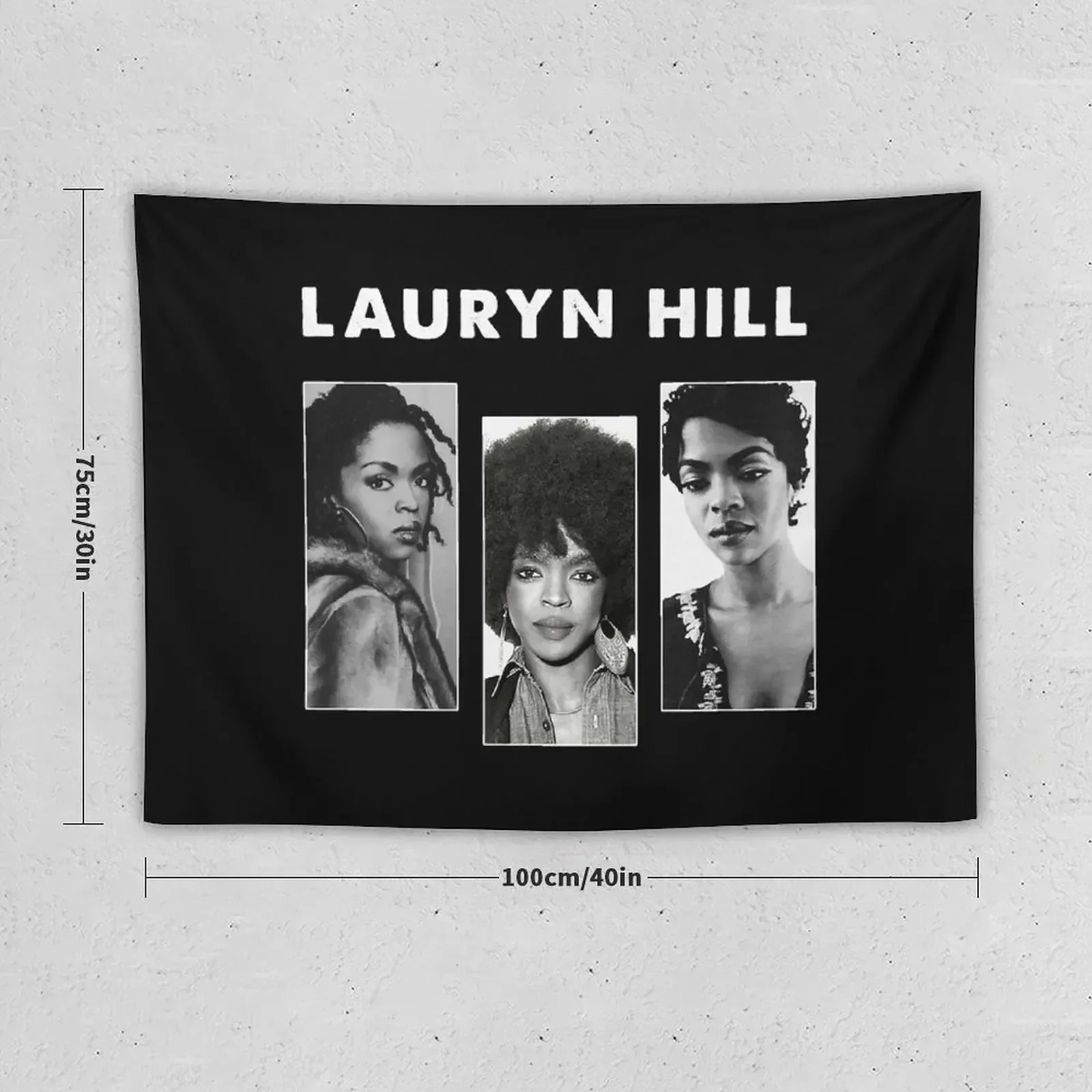 Vintage Lauryn Hill's Fans Music Tapestry Decoration Wall On The Wall Aesthetic Room Decors Tapestry