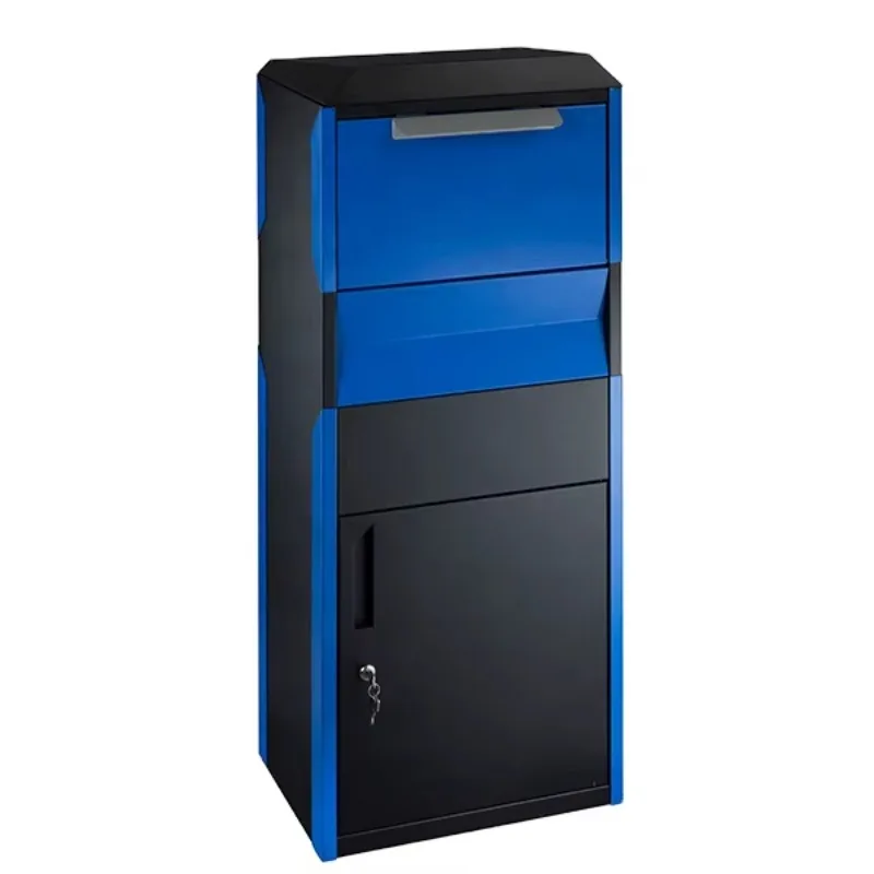 

Device for Parcel Delivery Modern Metal Parcel Box Post Box Home Parcel Drop Box with Anti-theft