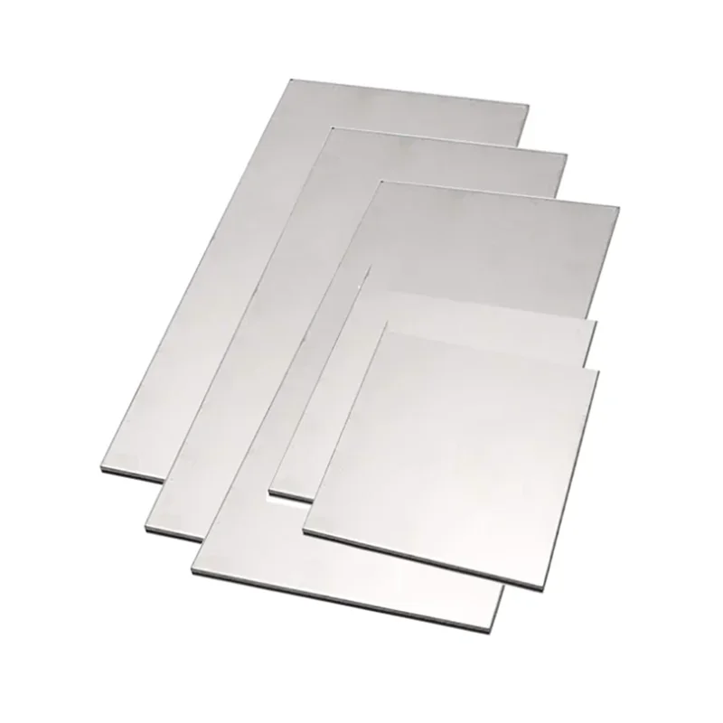 99.9% Pure Titanium Ti Plate 0.6mm-10.0mm Thickness 100X100with High Hardness titanium plate