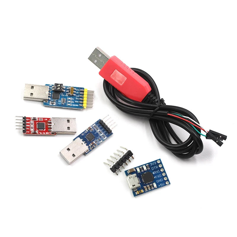 1 قطعة وحدة CP2102 USB إلى TTL ترقية مجلس UBS إلى المنفذ التسلسلي STC متحكم تحميل فلاش ستة في واحد UART #6