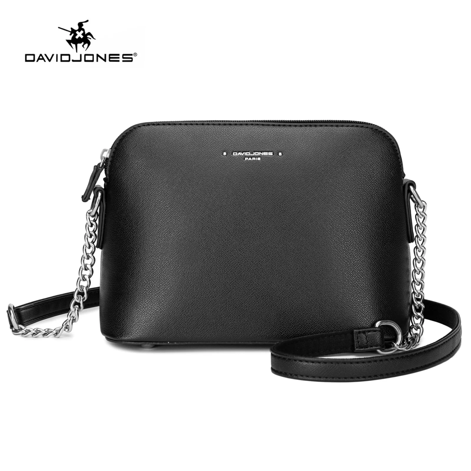 David Jones New Fashion Women\'s Crossbody Bag Luxurious Design Simple Atmosphere Versatile PU Leather Fashion Shoulder Bag