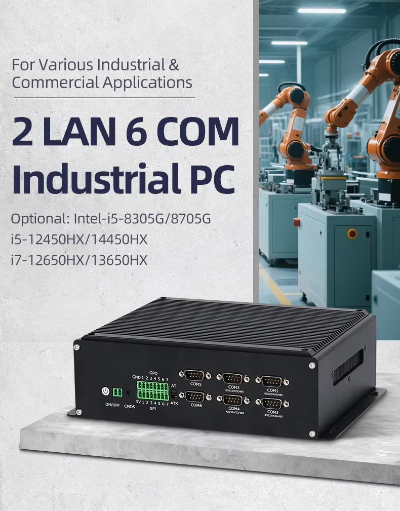 Mini PC 14. generacji Industri – Fanless Industrial Pc Rs485 Core I7 recenzja i cena