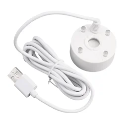 5V USB Mist Maker Fogger With LED Fog Maker Machine LED Colorful Lights Indoor Fountain Garden Pond Water Fogger Atomizer