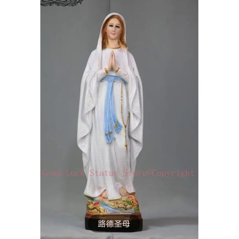 50CM large wholesale Catholic Christian supplies home Church Religious Jesus Lourdes Virgin Mary praying Holy art statue