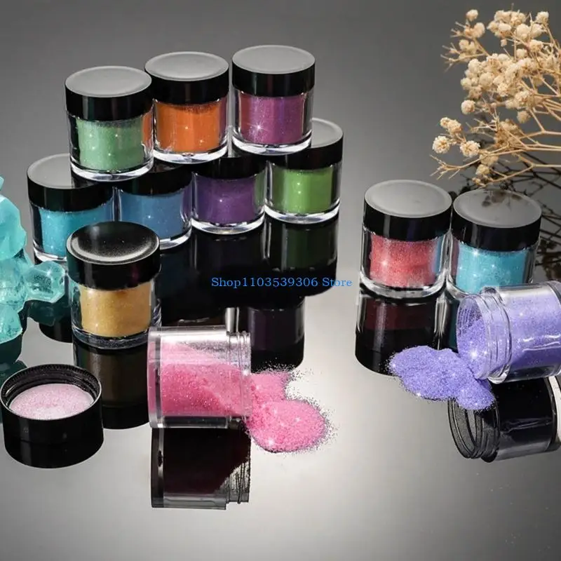 

400A подвесной блестящий порошок с блестками для наполнения форм косметический порошок для декора ногтей