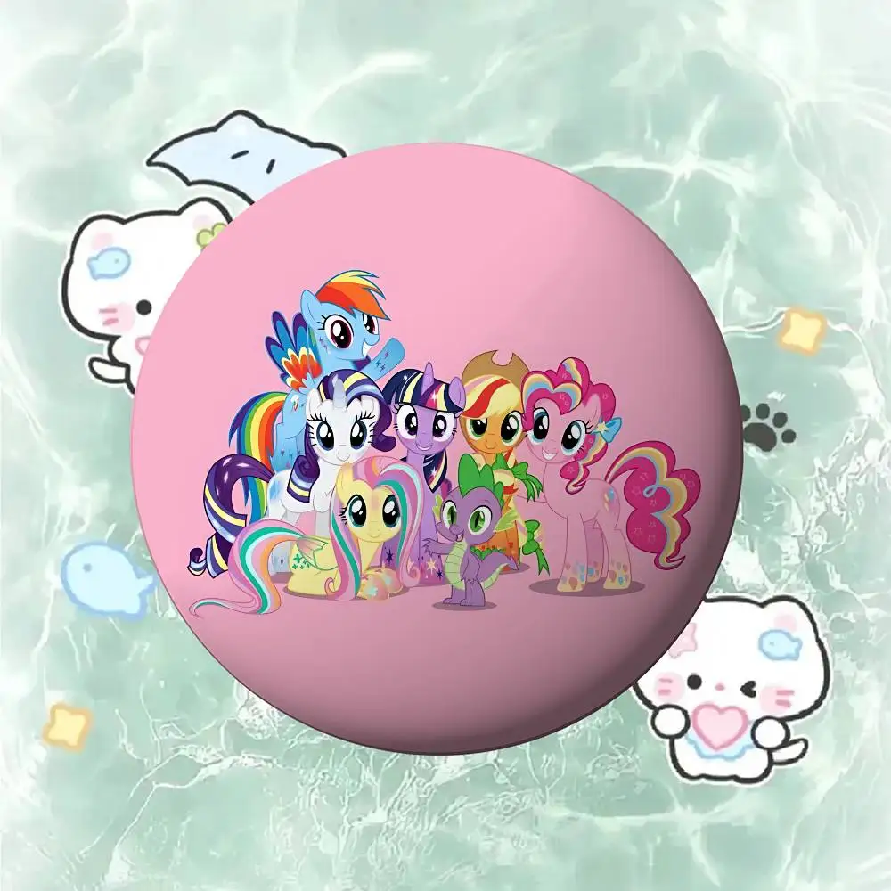 Cute Anime-M-mY-LItTle-P-Pony-S Badge Pins For Friend, Backpack, Clothing, Collectible Accessories, Jewelry Gift