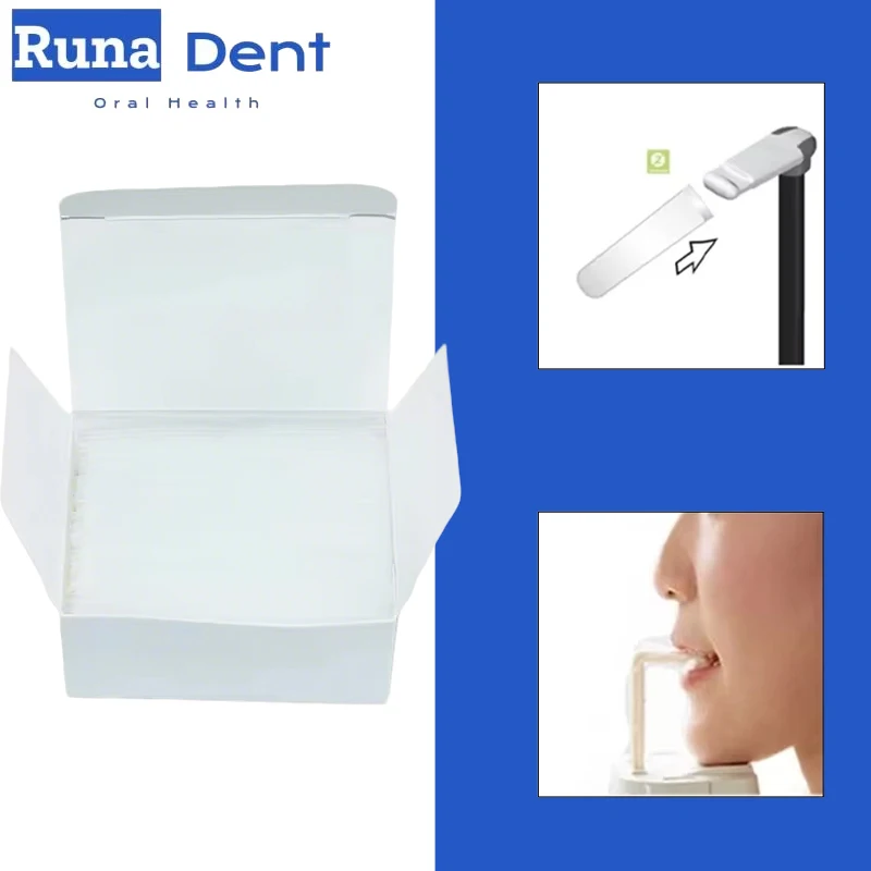 10pcs Dental Bite Block Cover Sleeves Disposable Panoramic X-Ray Protection Film Lab Hygienic Covers