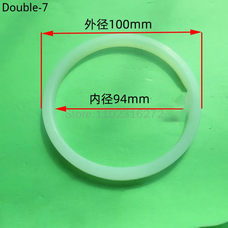 2 Large Seal Rings Silicone Circle Gaskets Diameter 10cm Spare Parts Of BQL Soft Serve Ice Cream Machine Accessories