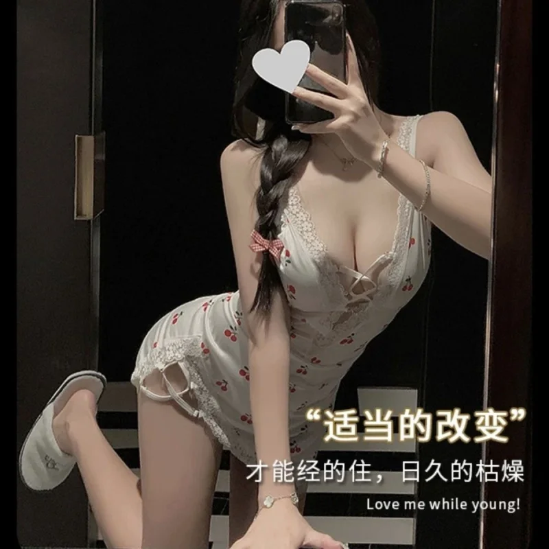 

Night Fun New No-Take-Off Small Chest Sensation Cute Desire Bed Temptation Showqqny