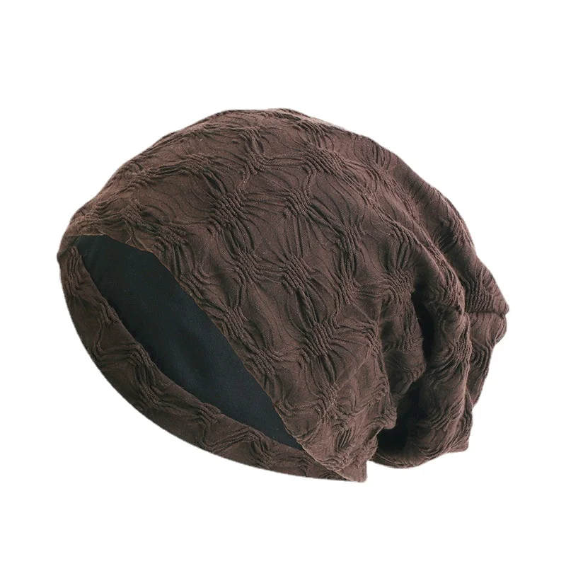 Autumn &Early Winter Cotton  Beanie  Ruffled Skullies & Beanies