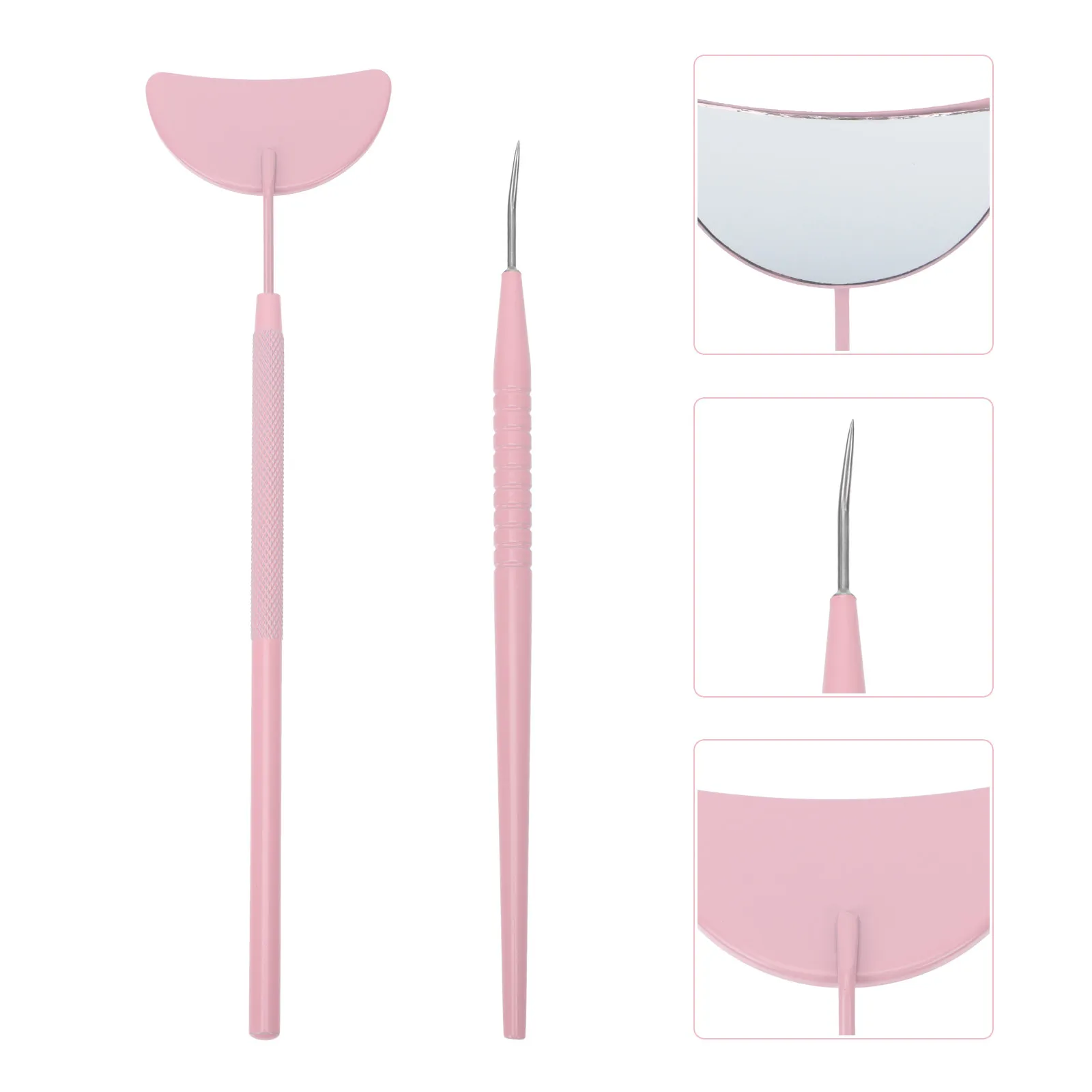 1Set Eyelash Rod Kit Lash Lift Tool Auxiliary Eyelash Extension Accessory Mirror Lash Separation Tool Grafting Assistant