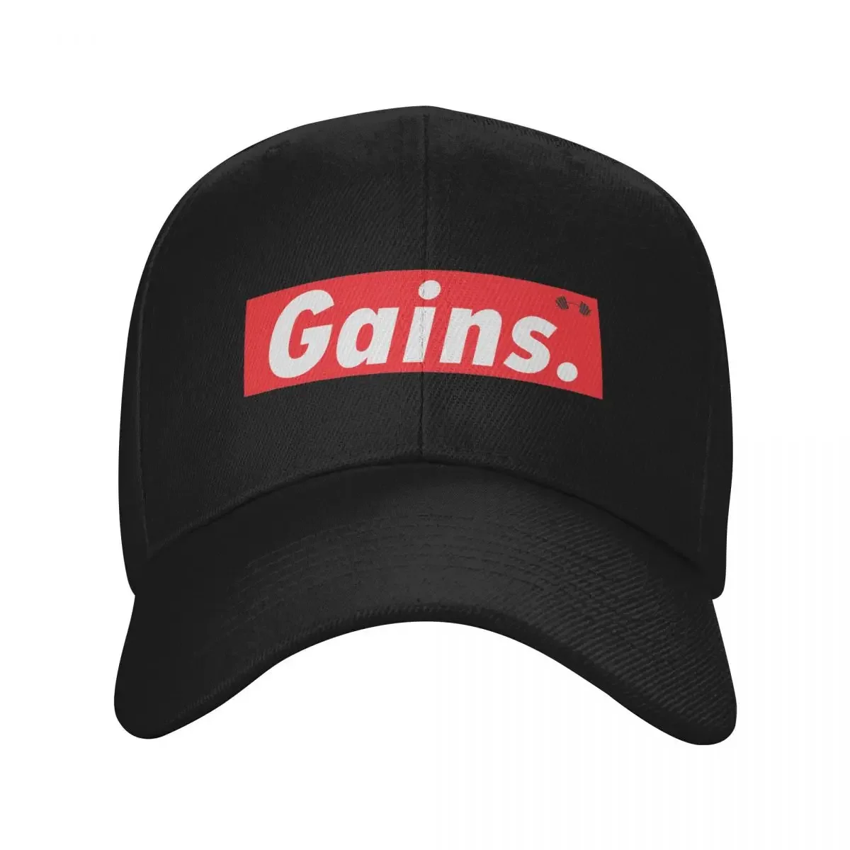 

GAINS. Baseball Cap hiking hat Beach Bag Icon sun hat Men's Caps Women's