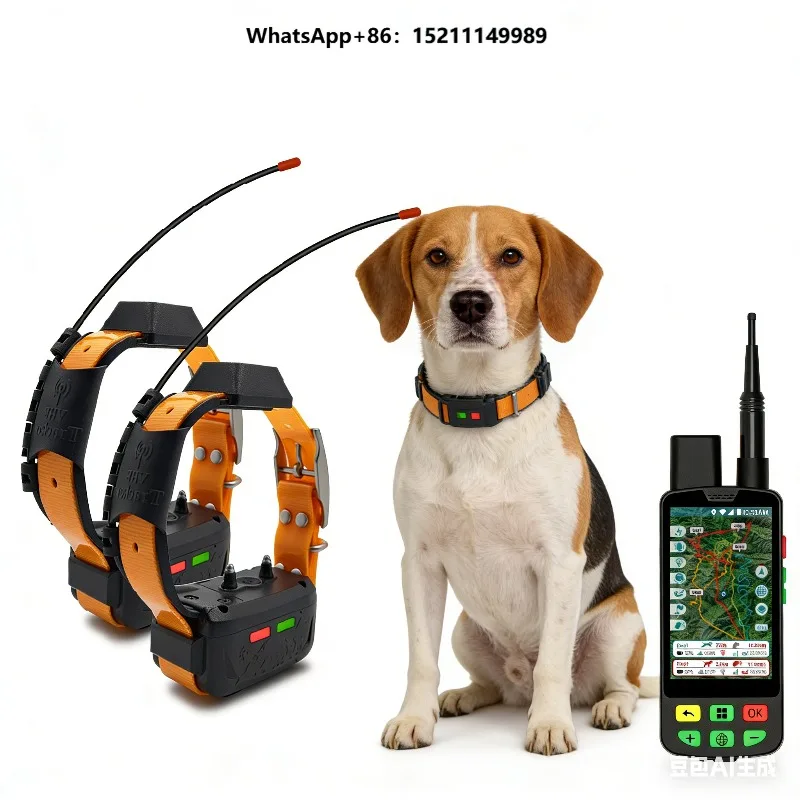 Wireless GPS Dog Fence Platform: Offline Map Geofencing + Stay Cue Alerts (5-60s) & 18650 Lithium Battery Backend