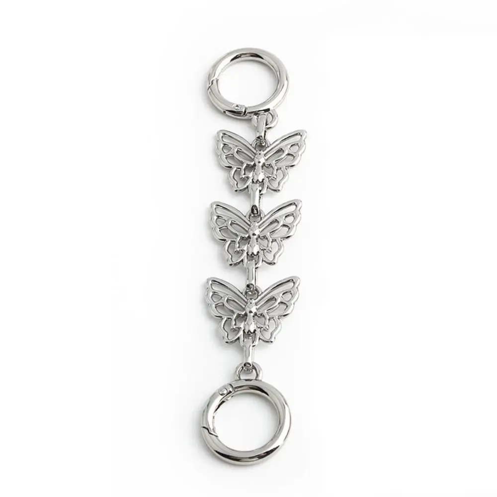 Fashion Butterfly Bag Extension Chain Metal Buckle Chain Underarm Chain Bag Accessories Strap Replacement Extender Chain Strap