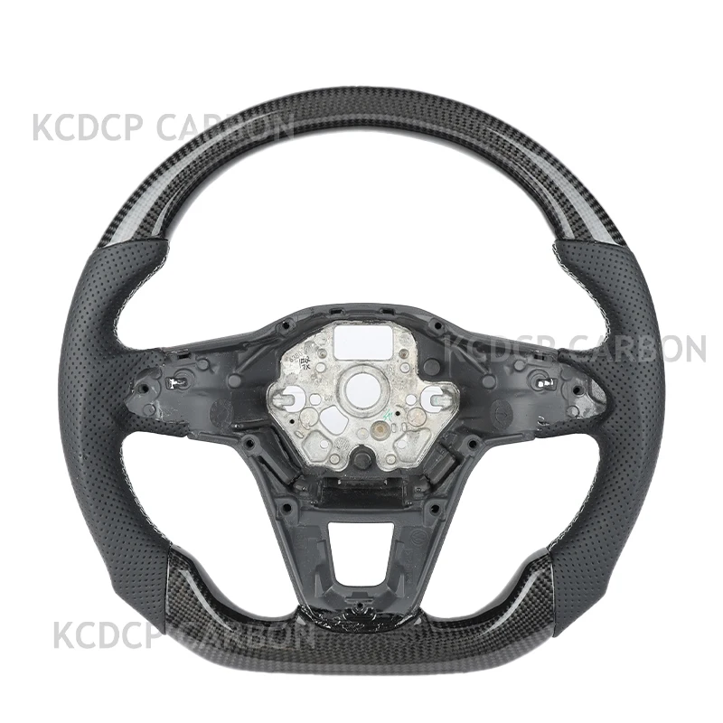 

New for Volkswagen mk6 mk7 mk8 gti gtr golf R-Line R CC POLO PASSAT JETTA GTD GTS Original upgraded carbon fiber steering wheel