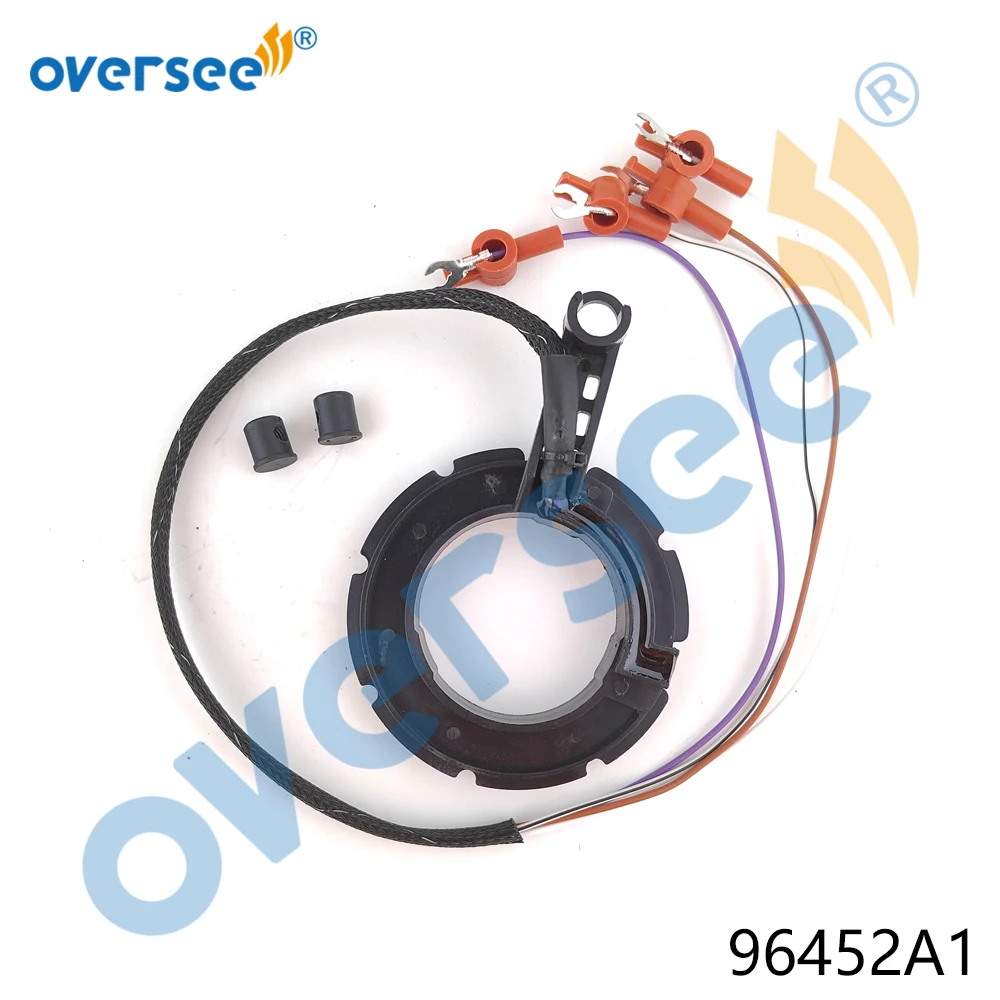 Gatilho oversee 96452A1 para motor de popa Mercury Mariner 30HP-85HP 4 cilindros 2 tempos (1976-1997) OMC Johnson 73372A1,73410A1