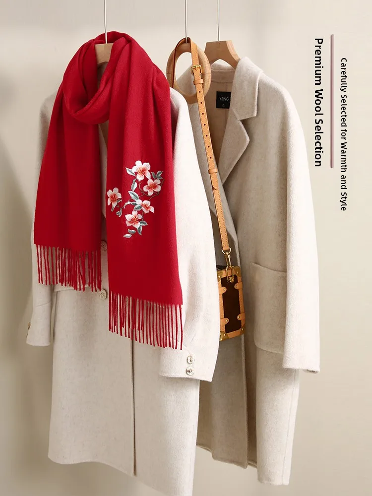 red-woolen-scarf-cashmere-shawl-for-mom-chinese-zodiac-year-gift-winter-fashionable-multifunctional-soft-comfortable-plant-fl