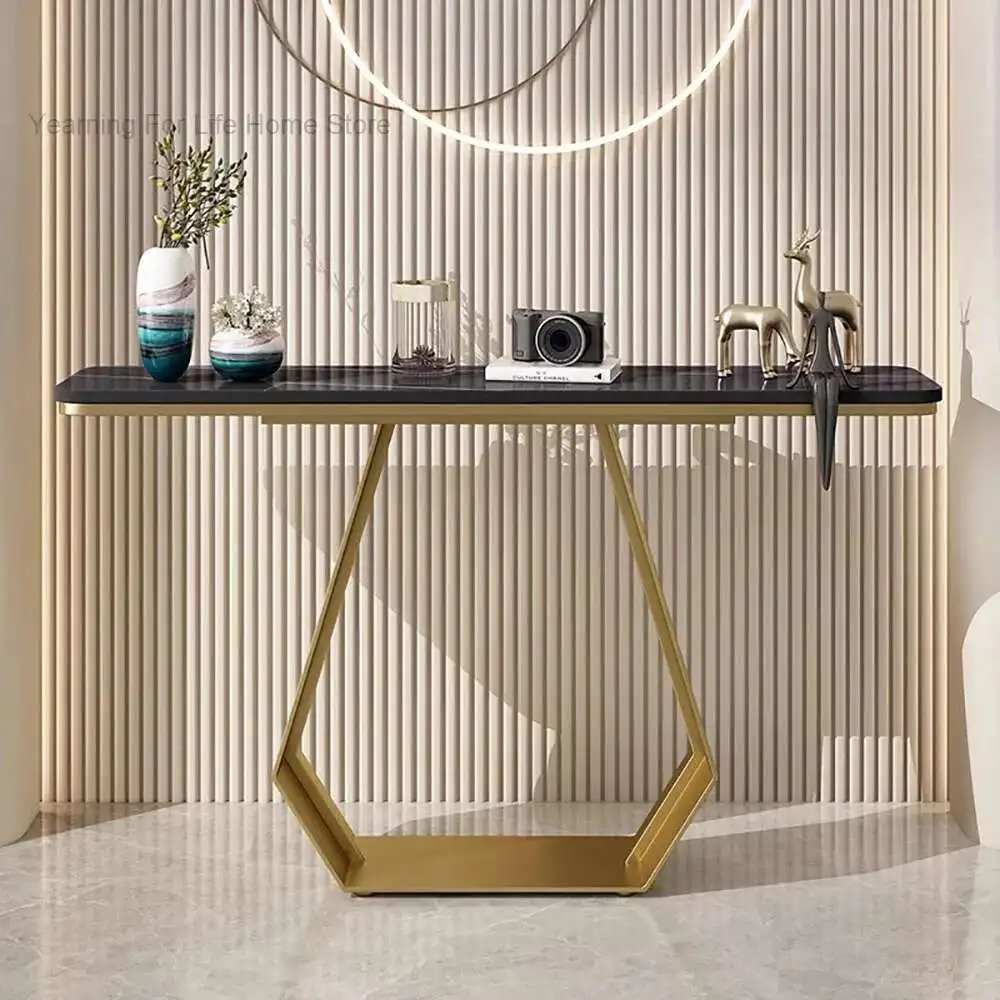 

Classic Modern Console Table Minimalist Unique Living Room Simple Console Table Elegant Trendy Woonkamer Tafel Home Furniture