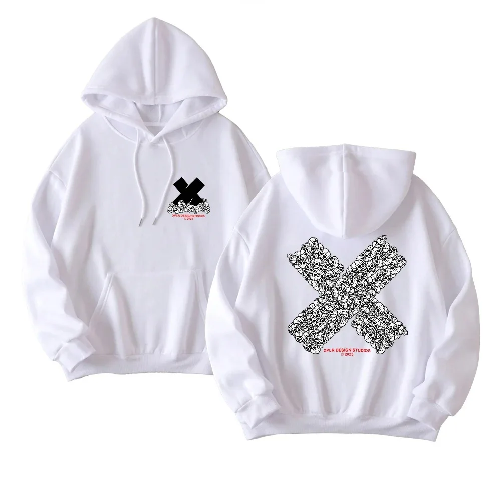 XPLR Rabbit Sam Colby Merch Hoodies Hooded Streetwear Bunny Cotton Sweatshirt Trend Hoodies Winter Clothes Pullover Y2k Tops