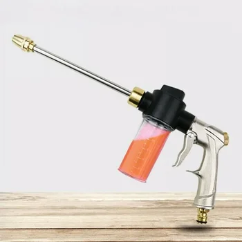 แรงดันสูงล้างรถโฟมหม้อ Lances ชลประทานเครื่องมือปรับโลหะ Sprinkler สวนรดน้ําท่อ Sprinkler