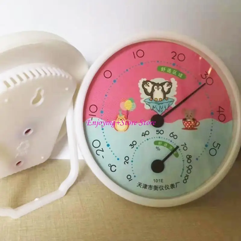 G6DA Tabletop Nhiệt kế Hygrometer trong nhà Đồng hồ đo nhiệt độ đồng hồ đo nhiệt độ đồng hồ đo nhiệt độ cho văn phòng tại nhà