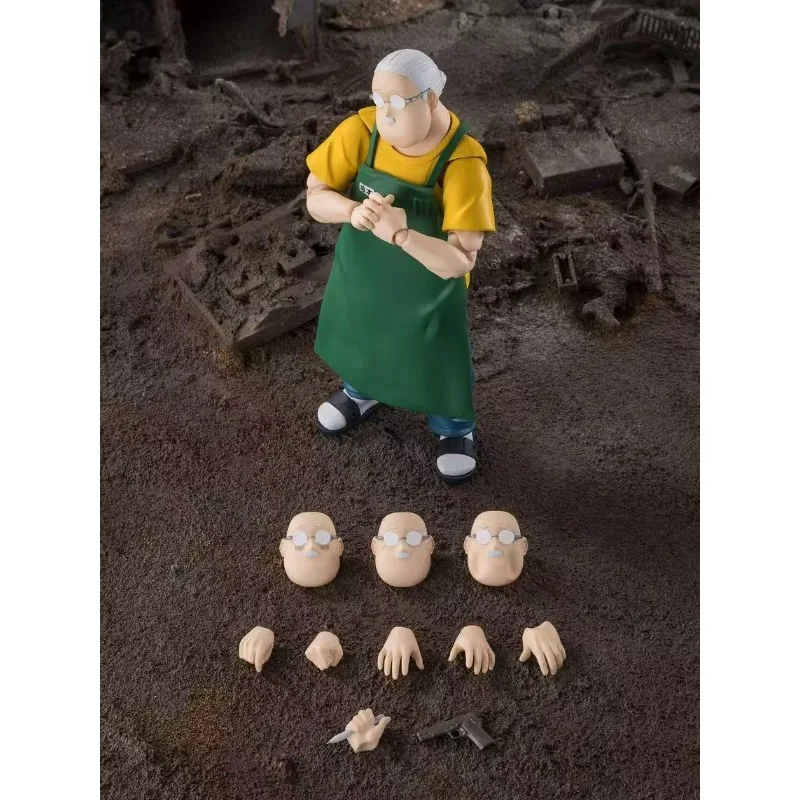 

In Stock BANDAI SHF SAKAMOTO DAYS Taro Sakamoto "Fat Killer" Store Manager Action Figure Original Model Toys Collectible Gift