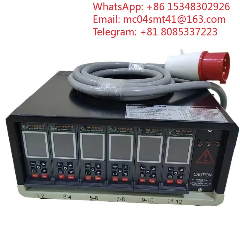 One‑Card Double‑Control Hot Runner Temperature Control Box Dual‑Zone Per Card Hot Runner Temperature Controller