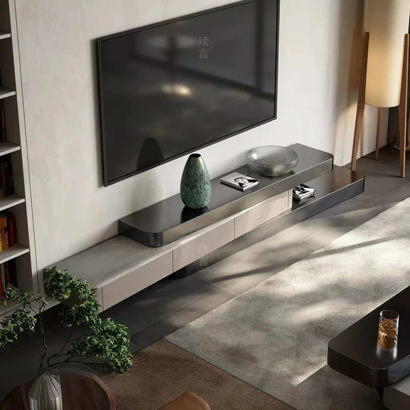 Unique Extendable Tv Cabinet Modren Luxury Design Modern Bauhaus Tv Stand Monitor Support Floor Mesa Para Televisor Furniture