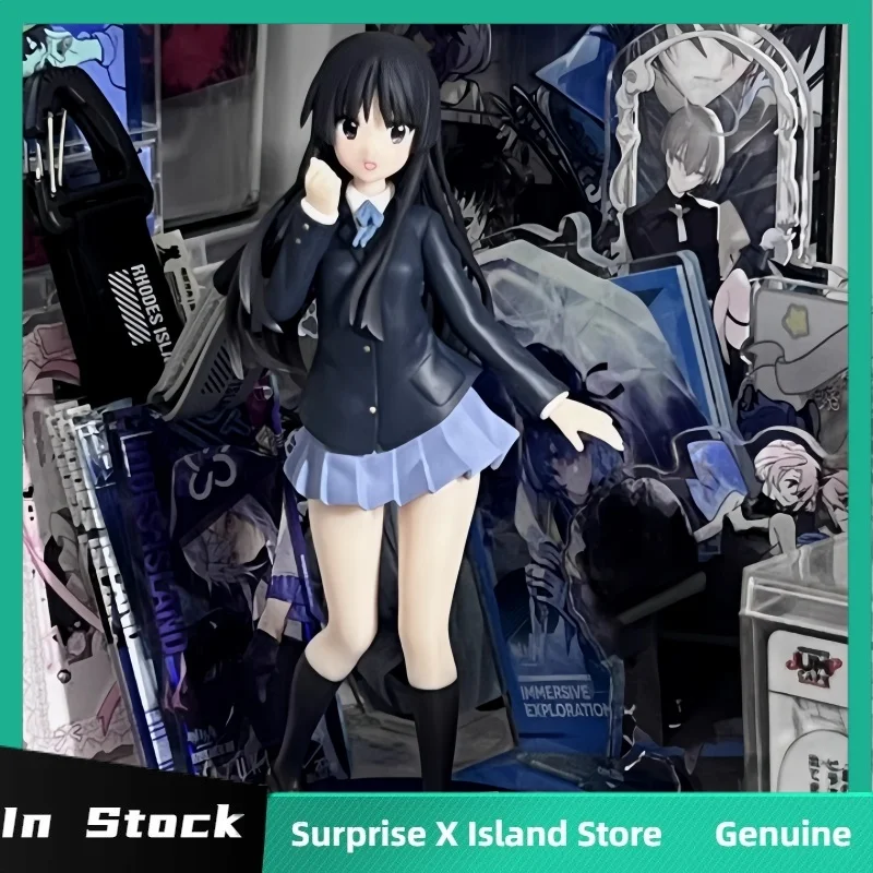

Genuine Furyu K-On! Nakano Azusa Anime Action Figure Akiyama Mio Peripheral Pvc Model Hirasawa Yui Collection Model Toy Gifts