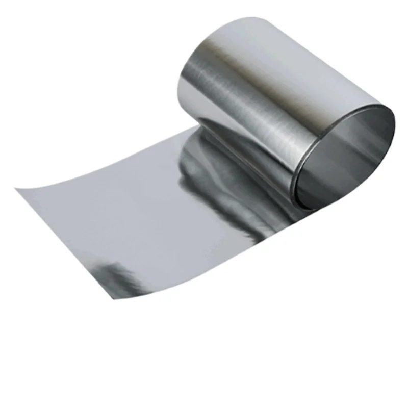 1M 99.99% Pure Zinc Sheet Metal 0.05mm-3mm Zinc Strip for Industry Lab DIY Roof