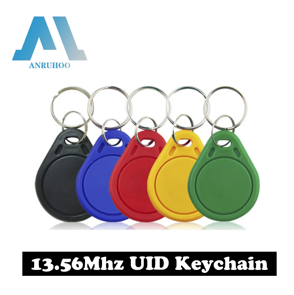 5/10PCS RIFD Smart Chip Card Copy 13.56Mhz Clone Tag ISO14443 1K S50 Key Fob 0 Sector Rewritable Badge IC-UID NFC Token