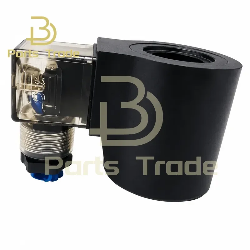 Solenoid Valve Coil for Oil Research Hydraulic Inner Hole 19 or 20mm Height 51mm AC110V 220V DC12V 24V