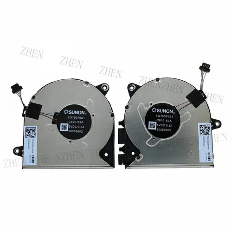 

Y для HP Zbook Power 15 G7 G8 G3I ноутбука, процессор + охлаждающий вентилятор графического процессора HSN-Q26C, 5 В постоянного тока, 0,5 А