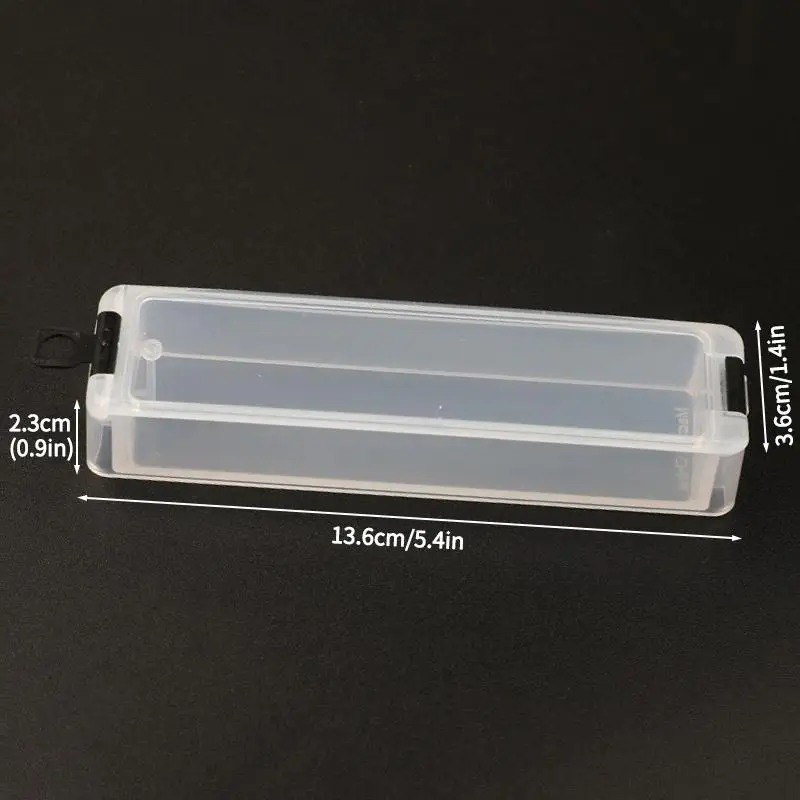 Portable Egi Fish Lures Case Waterproof Scratch-resistant Plastic Bait Organizer for Outdoor Recreational Fishing