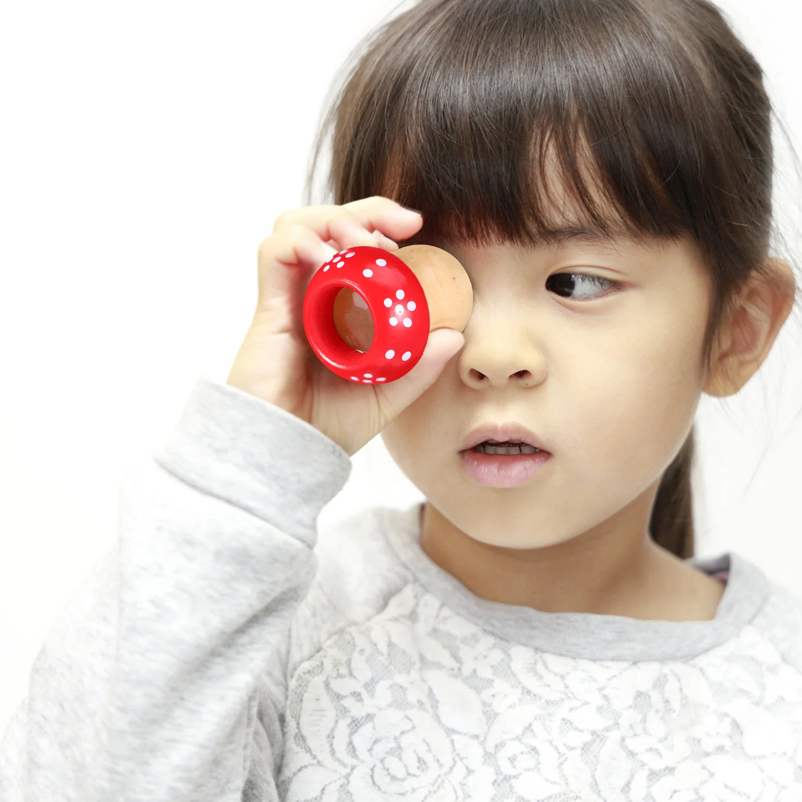 2 ชิ้นกล้องคาไลโดสโคปของเล่นเด็กขนาดกะทัดรัดรูปแบบสีสันสดใสหมุนได้อุปกรณ์เสริมเพื่อการศึกษาของเล่นกล้องคาไลโดสโคป