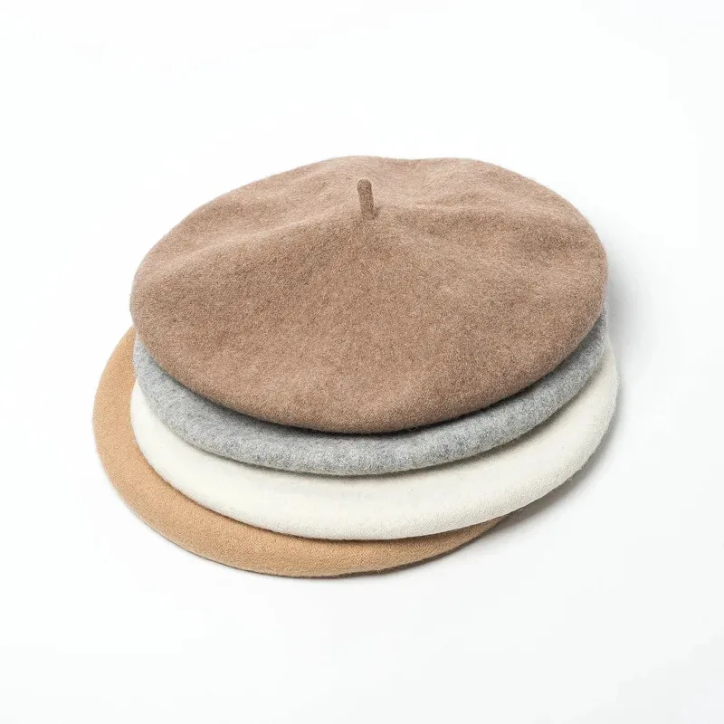 Men Women Military Army Soldier Hat Men Imitation Wool Beret Uniform Cap Spring Winter Retro Classic French Artist Berets Cap