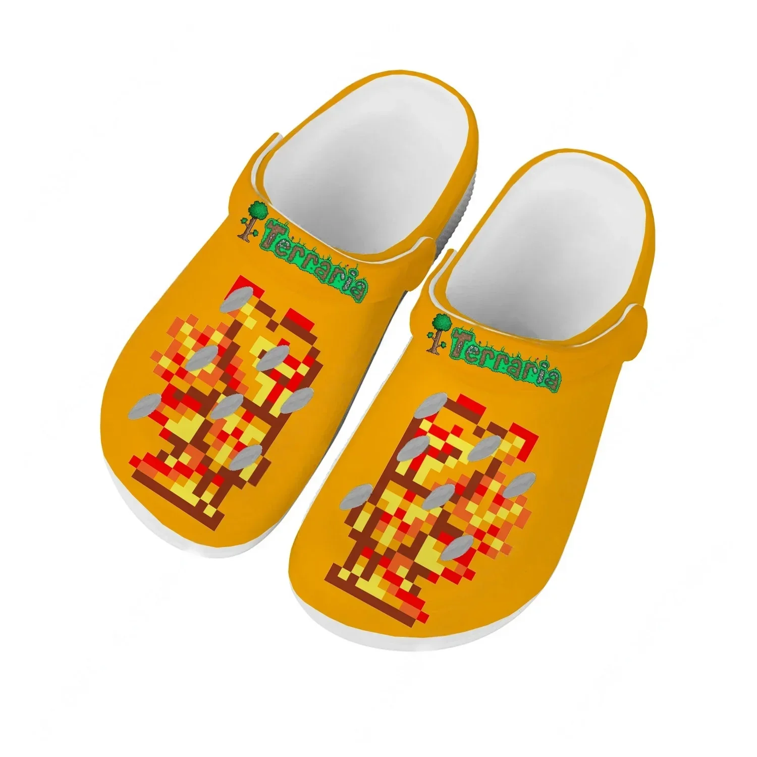 Terraria Water Shoes Mens Womens High Quality Fashion Home Garden Clogs Customizd Sandals Beach Breathable Hole Slippers