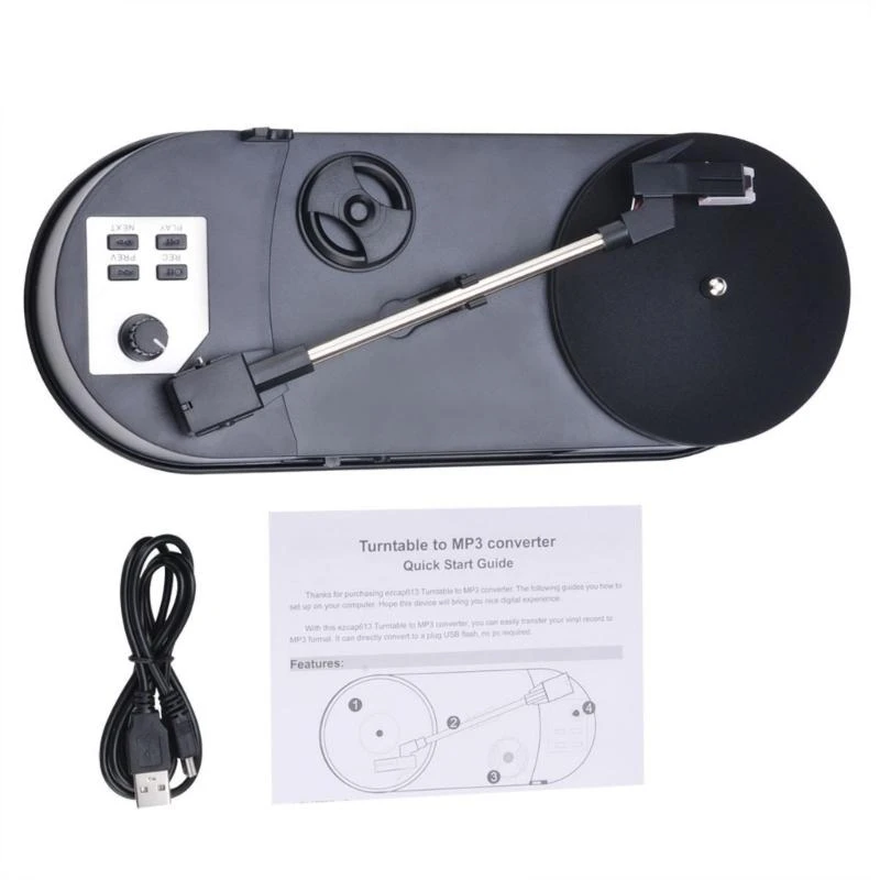 D0UA EZCAP613P Рекордный игрок для преобразования MP3 с интегрированным слуховым и USB