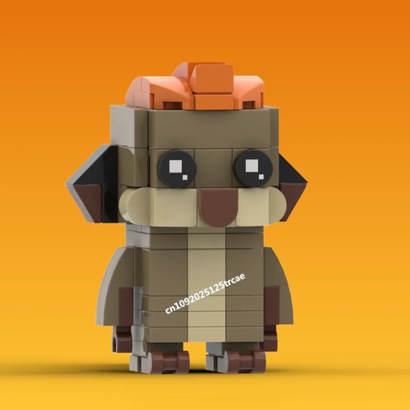 新しい人気のライオンアニメーションシリーズモックキャラクタースクエアヘッドフィギュアモデルブロック Diy クリエイティブアイデア子供のおもちゃ誕生日プレゼント