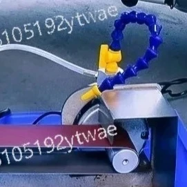 Automatic Electric Belt Grinding Machine, Commercial Stainless Steel Knife Sharpening and Polishing Equipment