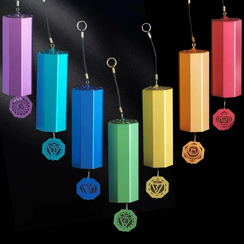 

top seller Hokema shanti carillon OM Yoga meditation sound healing musical wind chimes handbels for meditation yoga