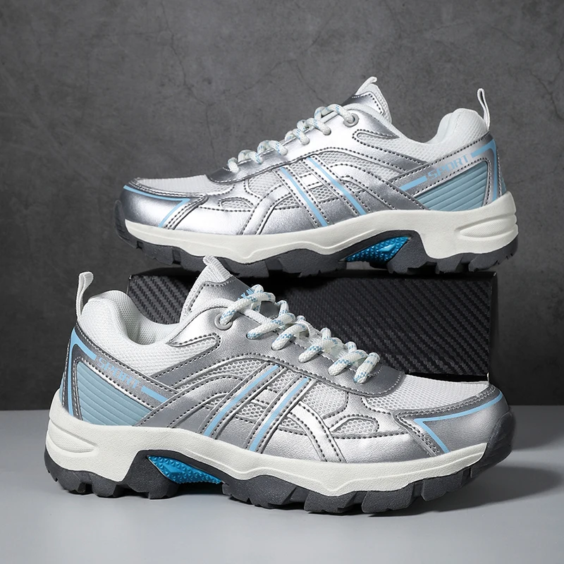 

2025Summer Breathable Comfortable Lightweight High-Quality Hiking Shoes Outdoor Large Size Casual Sports Couple Shoes36-46