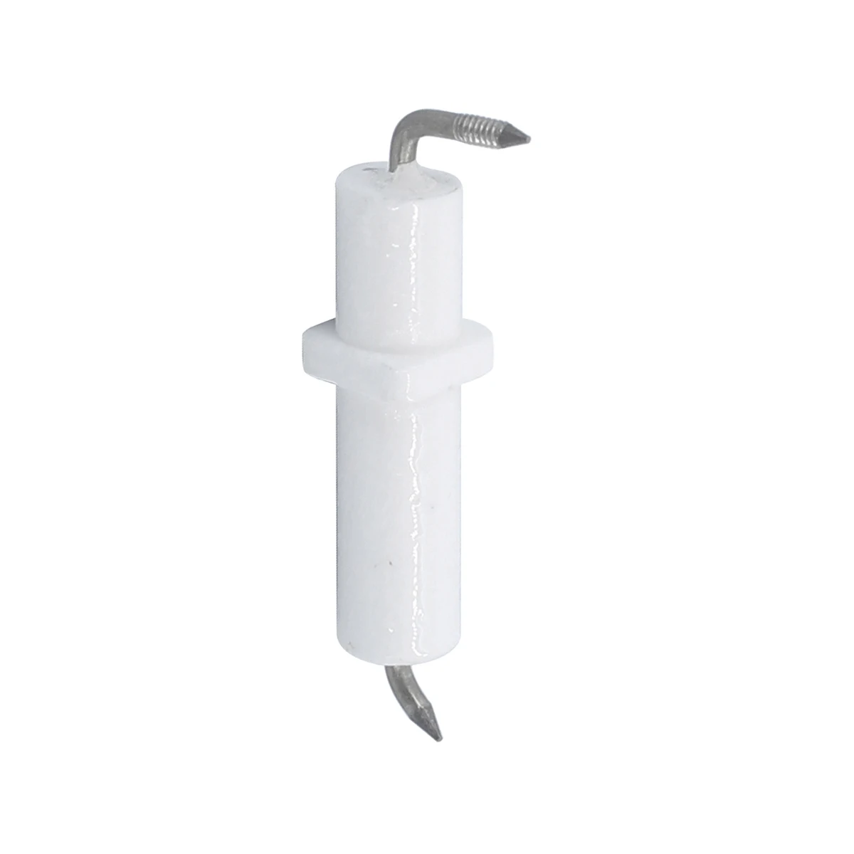 Ceramic Ignition Electrode with Double Tips, Gas Burner Spark Needle for Gas Cooker Heater Replacement Part for  Arderia 2020337