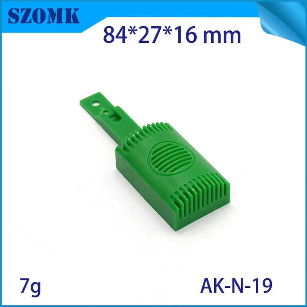 SZOMK Plastic humidity sensor project box (2Pcs) 84*27*16mm diy wall mounting plastic junction box instrument enclosure case