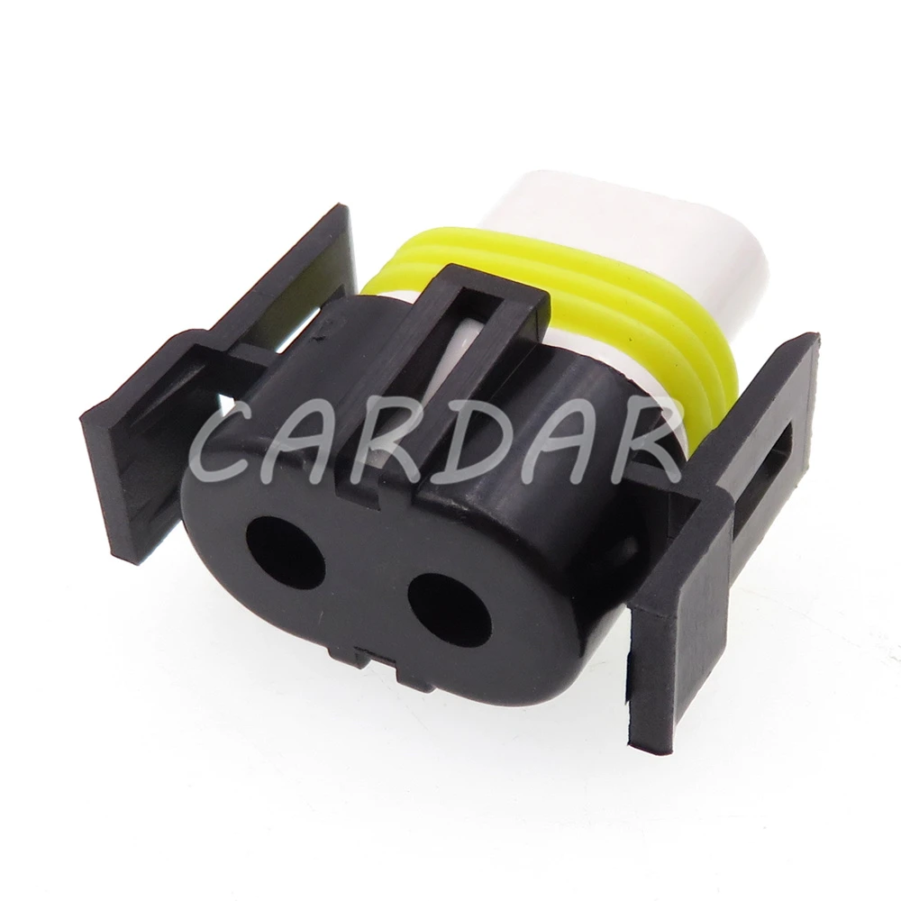 1 Set 2 Pin Car Hernia Lamp High Temperature Resistance Wire Socket AC Assembly H11 Ceramic Connector