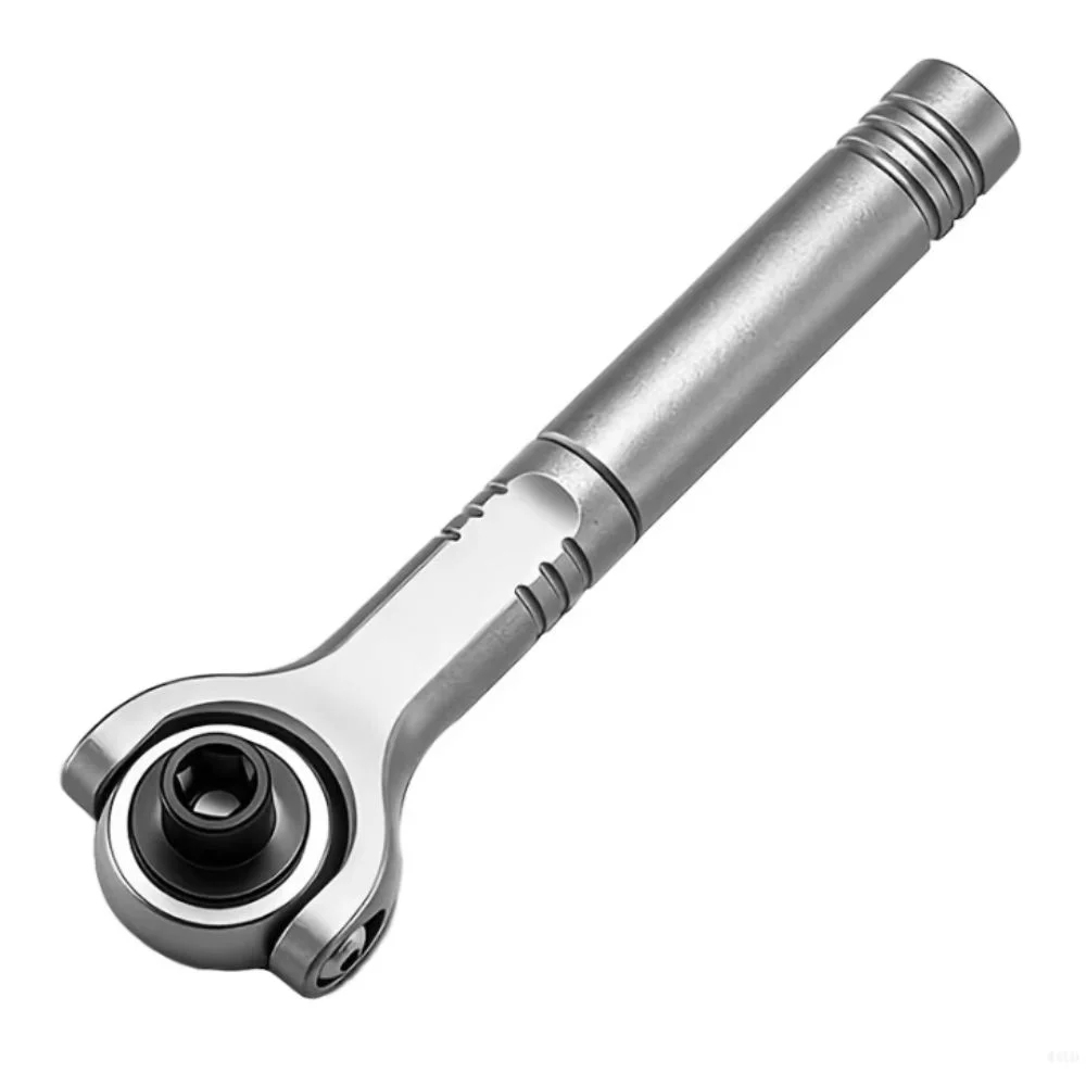 Dual-purpose Ratchet Wrench Socket Forward and Reverse 270° Adjustable Screwdriver Bit Magnetic High Speed