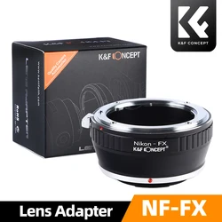 K&F Concept Lens Adapter for Nikon Lens to Fujifilm X X-Pro3 X-Pro2 X-T5 X-T4 X-T3 X-E4 XT100 XH2S XS10 XS20 X100V X-T30II