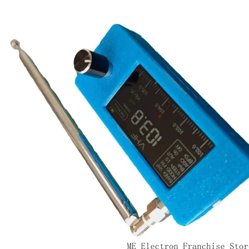 T5EA SI4732 MINI Radio Receiver Portable Shortwave Radio USB FM Full Band Radio مع حجم جيب الهوائيات