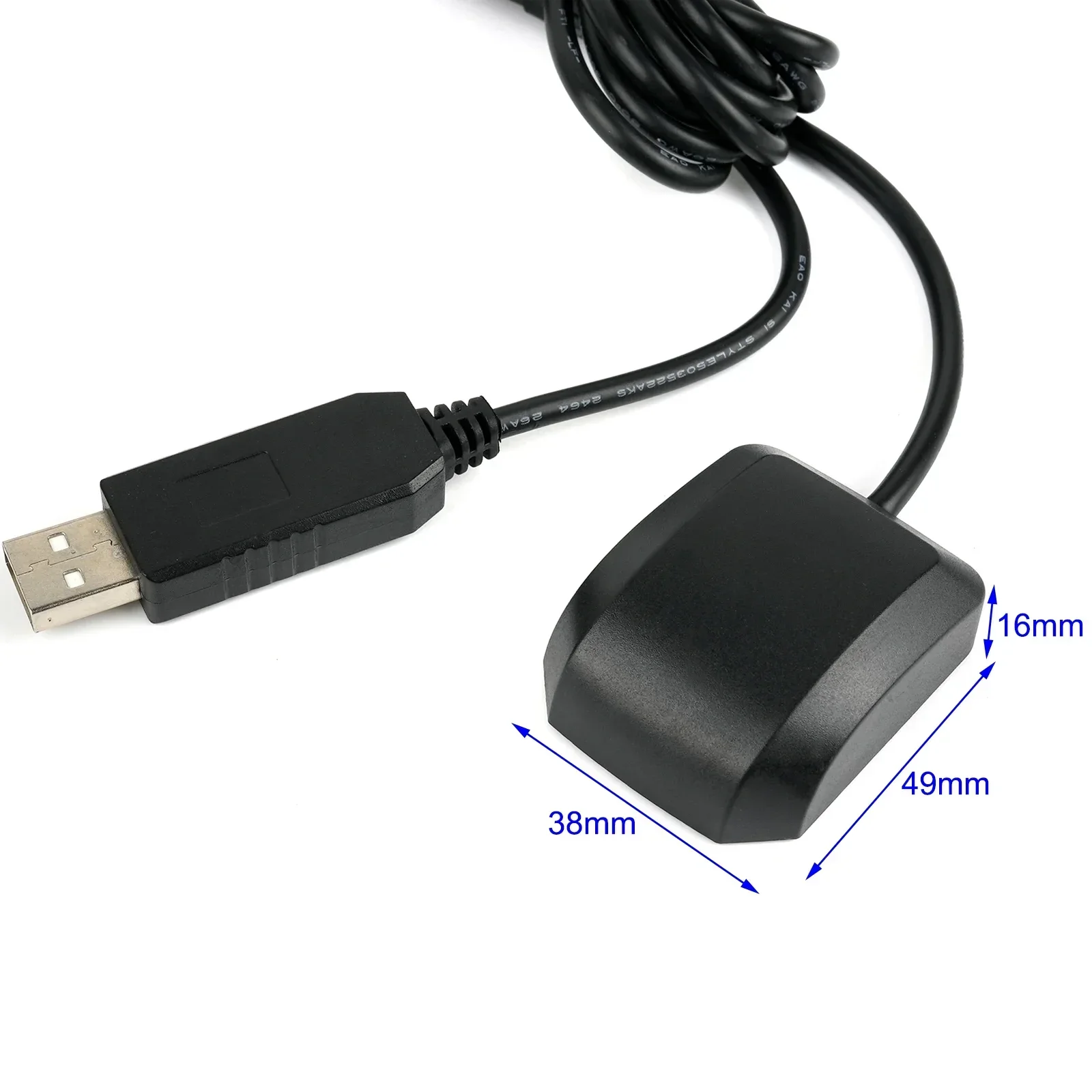 M10 G-Mouse USB GPS Module with Flash CH340 USB to TTL GPS Beidou Galileo QZSS Positioning Module for Car Boat Laptop Navigation